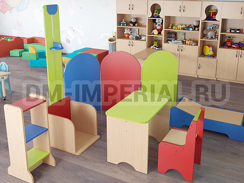 Оснащение детских садов, Игровая мебель, Поликлиника (комплект) ИМ-023