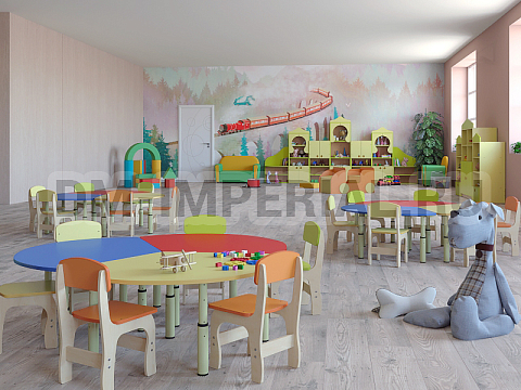 Оснащение детских садов, Игровая мебель, Машинка ИМ-049