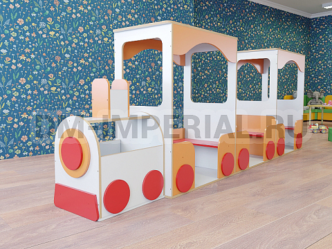 Оснащение детских садов, Игровая мебель, Паровоз ИМ-048