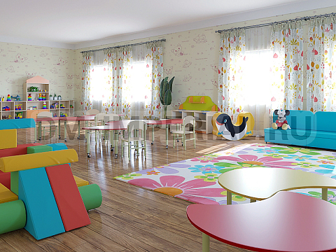 Оснащение детских садов, Игровая мебель, Стол дидактический Машенька ИМ-002
