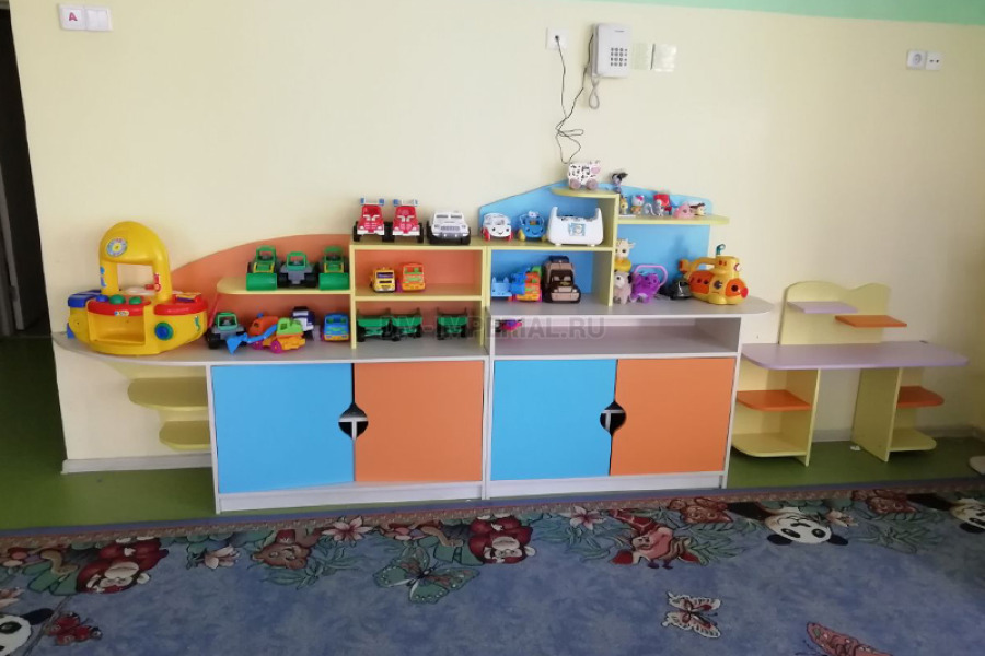 Стеллаж кораблик с игрушками