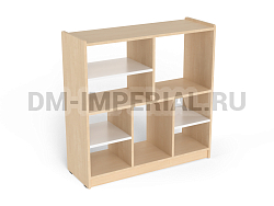 Стеллаж деревянный без задней стенки