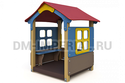 Уличное оборудование, Игровое оборудование, Детский игровой домик Наф-наф МФ 1.50 МФ 1.50