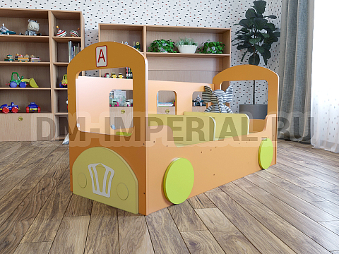 Оснащение детских садов, Игровая мебель, Автобус ИМ-047