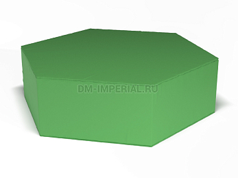 Мягкий модуль Шестиугольник 38 (зеленый (ая))