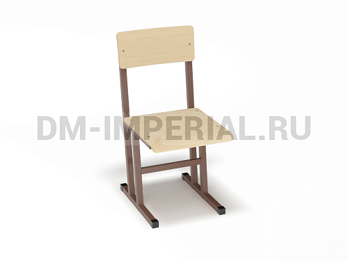 Оснащение школ, Школьные стулья, Стул ученический нерегулируемый на квадратной трубе ШМ-ШС-001