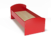 Кровать ЛДСП (разноцветный (ая), красный, 1400*600)