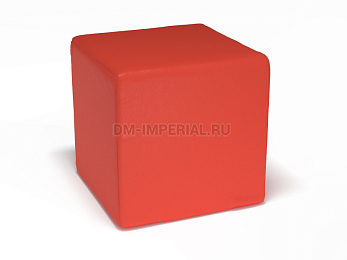 Мягкий модуль Куб 01.2 (красный (ая))