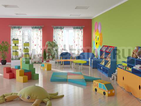 Оснащение детских садов, Мягкие модули, Контурная игрушка Газовая служба ММ-КИ-043
