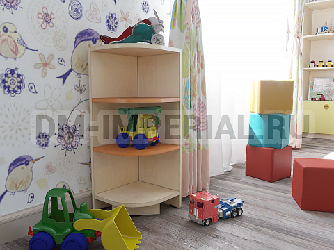 Оснащение детских садов, Шкафы, Модуль 1, стеллаж ШС-056