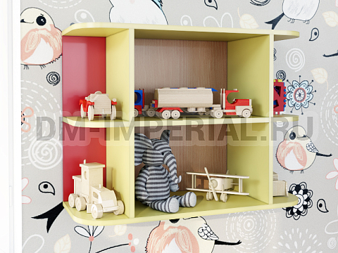 Оснащение детских садов, Шкафы, Полка для игрушек подвесная ШС-001