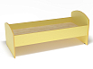 Кровать ЛДСП (разноцветный (ая), желтый, 1200*600)