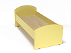 Кровать ЛДСП (разноцветный (ая), желтый, 1400*600)