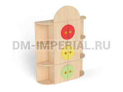 Детская стенка для игрушек Светофор